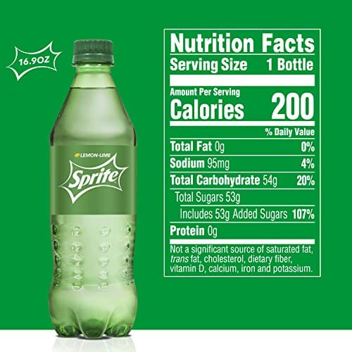 Sprite, 16.9 fl oz, 6 Pack