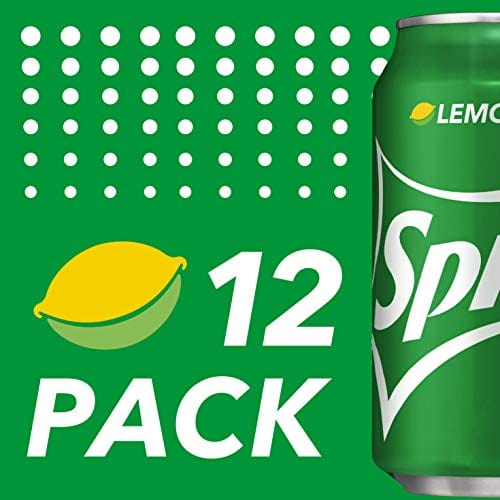 Sprite Lemon Lime Soda Soft Drinks, 12 fl oz, 12 Pack